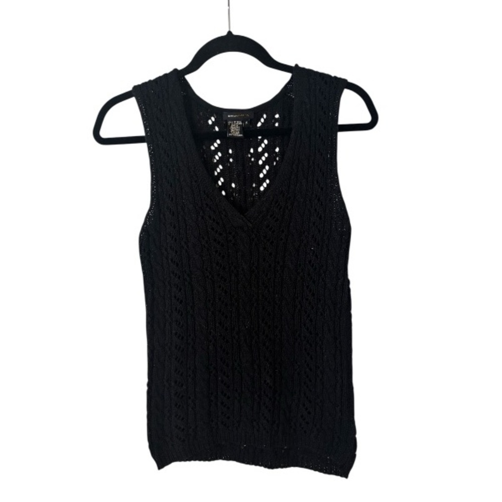 BCBGMaxAzria Loose Knit Sweater Vest - Picture 2 of 4